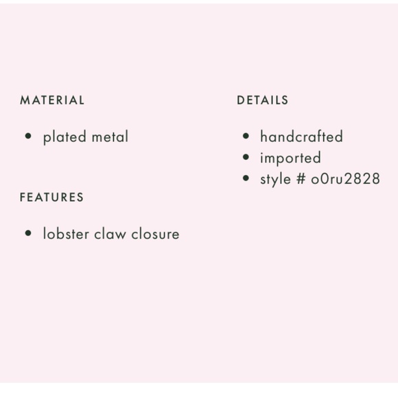 kate spade full circle necklace clear rose gold nw - Picture 4 of 8